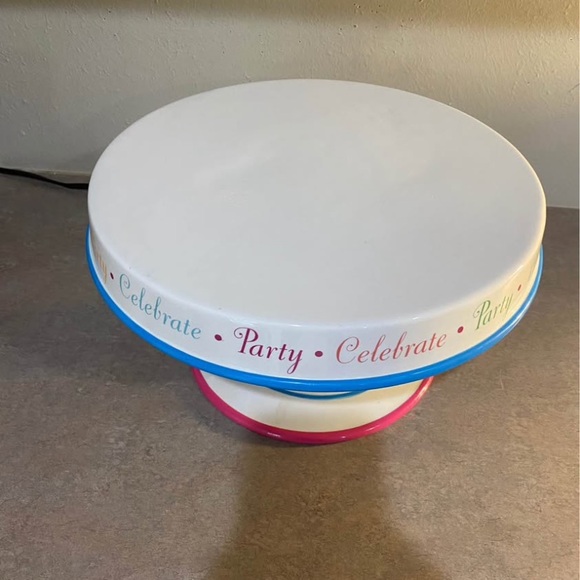 Department 56, Celebrate Pedestal Cake Stand - Picture 3 of 8